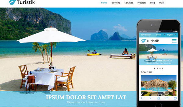 Thiết kế Website Du lịch