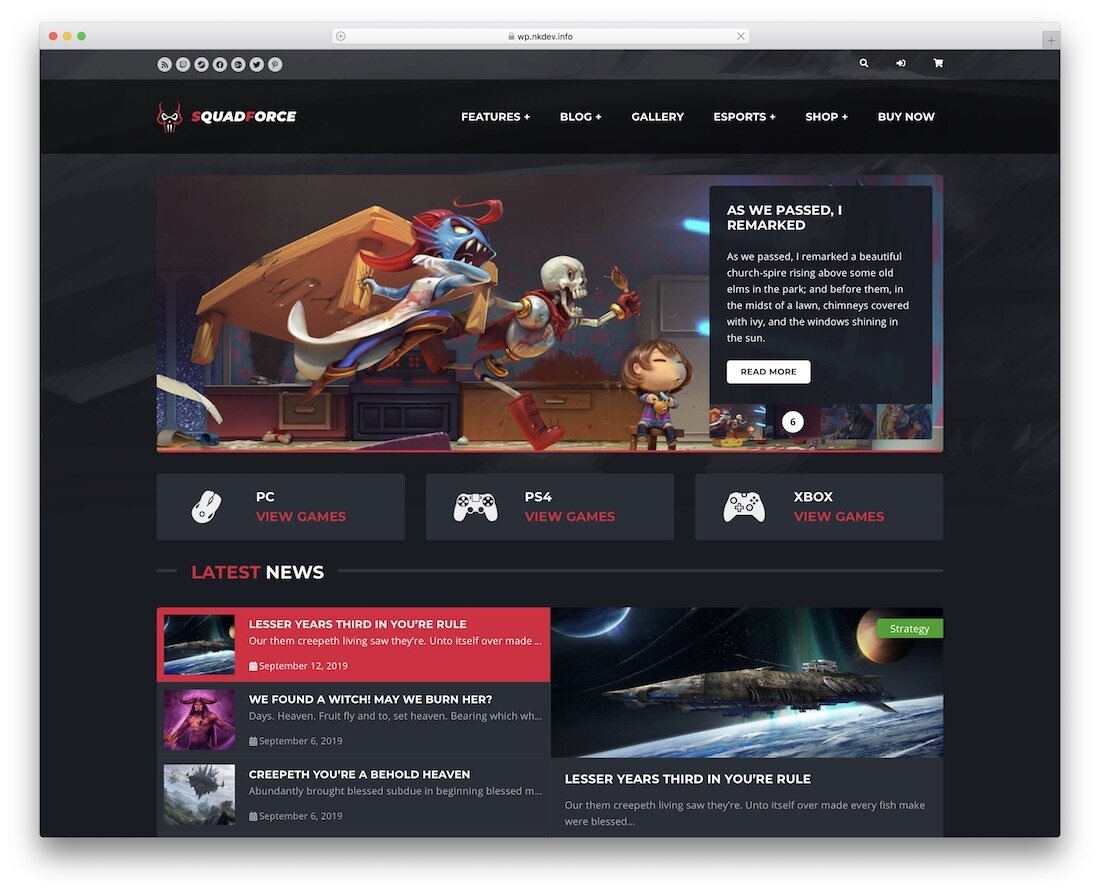 Thiết kế Website Giải Trí