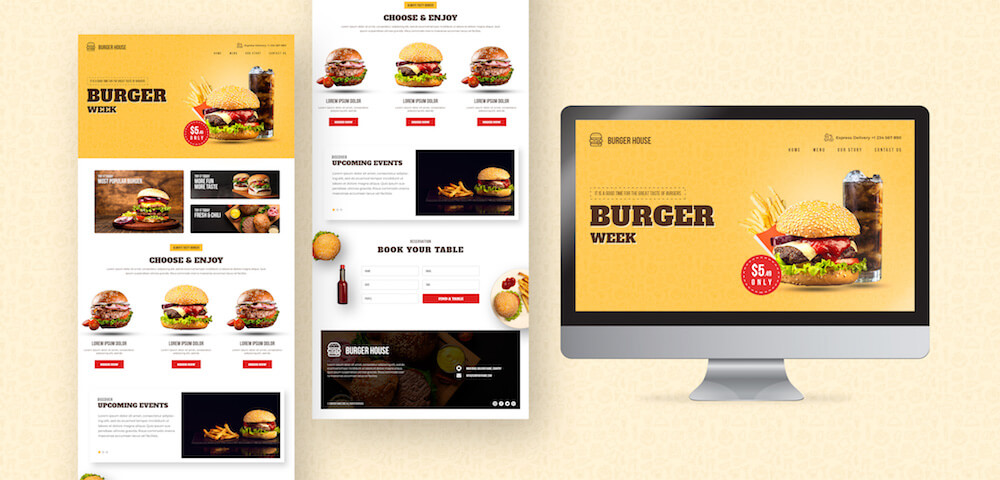 Thiết kế Website Nhà hàng