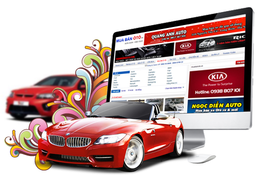 Thiết kế Website cho thuê xe ô tô